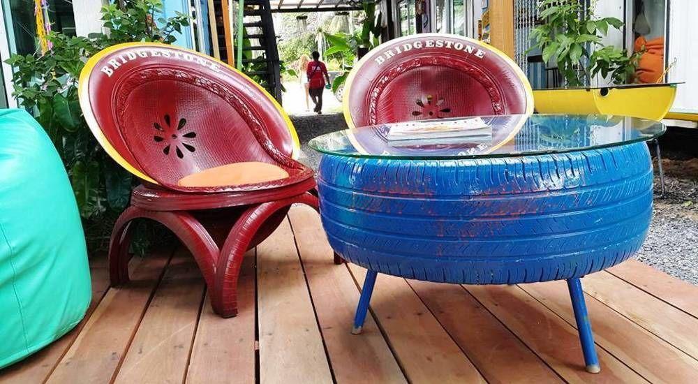 Think & Retro Cafe Lipa Noi Samui Hostel Bagian luar foto