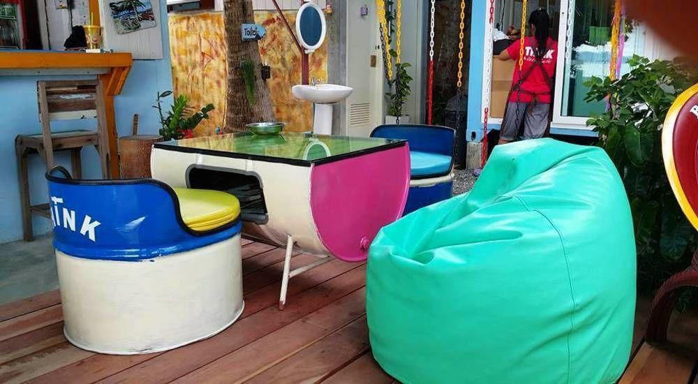 Think & Retro Cafe Lipa Noi Samui Hostel Bagian luar foto